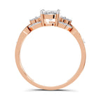 2.19 Carat Oval Shape Swirl Engagement Ring