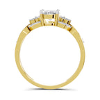 2.19 Carat Oval Shape Swirl Engagement Ring