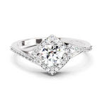 0.67 Carat Diamond Engagement Ring
