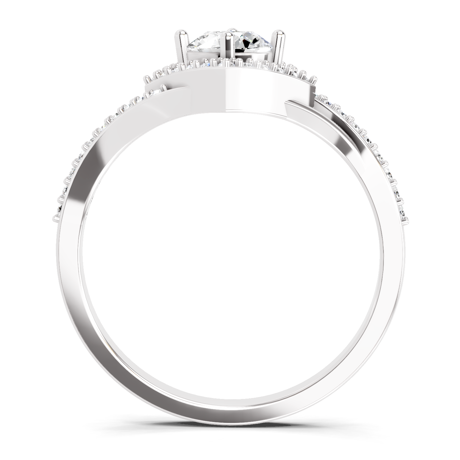 0.67 Carat Diamond Engagement Ring