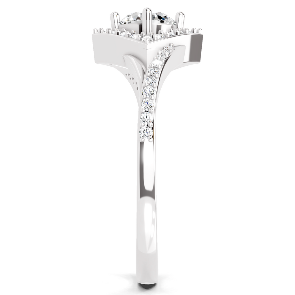 0.67 Carat Diamond Engagement Ring