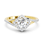 0.67 Carat Diamond Engagement Ring