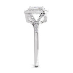1.35 Carat Oval Shape Halo Engagement Ring