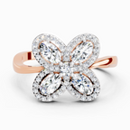 1.35 Carat Oval Shape Halo Engagement Ring