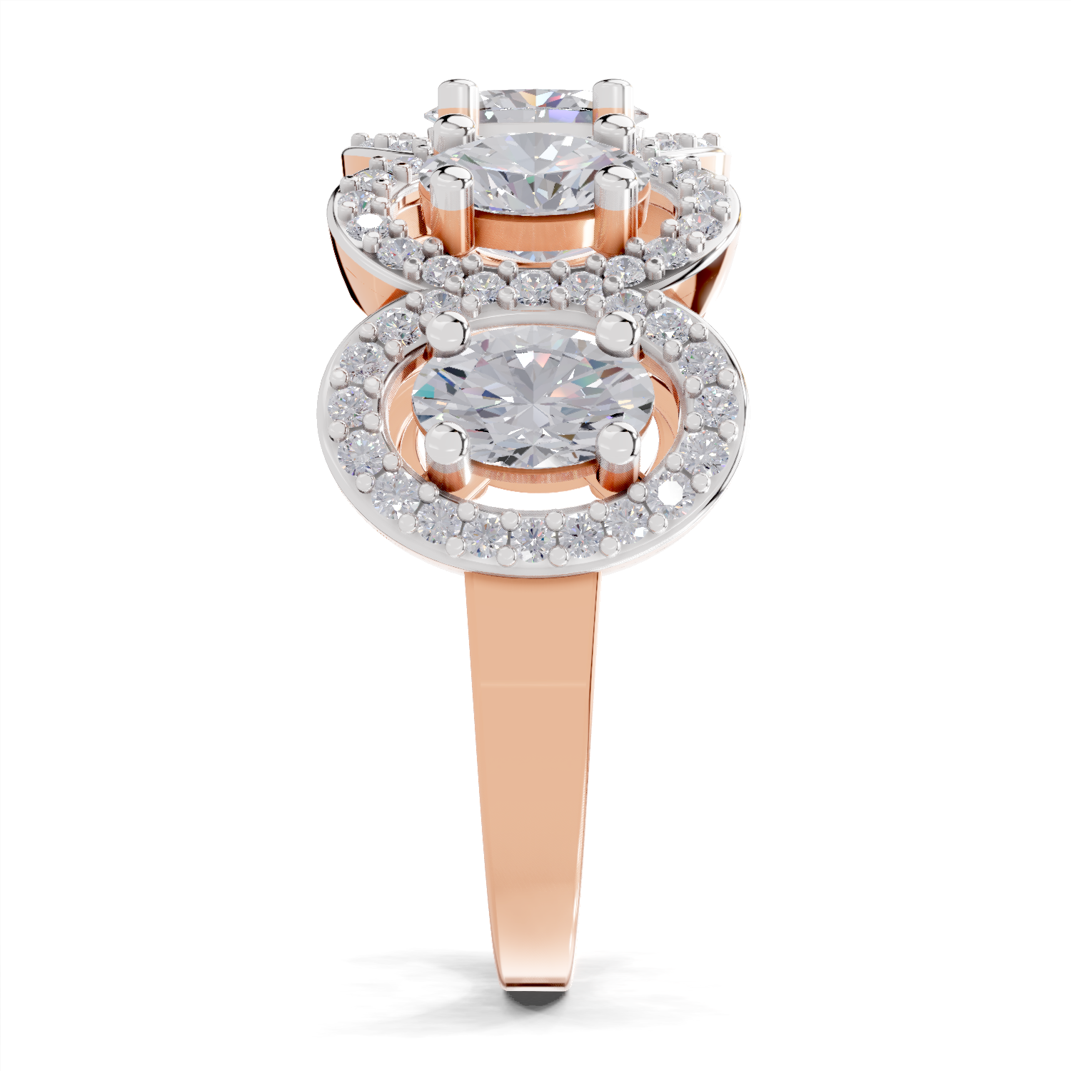 2.16 Carat Eternal Ovals Promise Engagement Ring