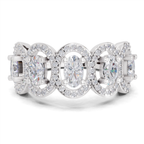 2.16 Carat Eternal Ovals Promise Engagement Ring