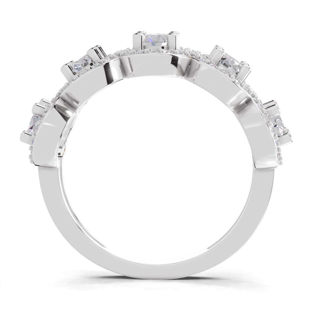 2.16 Carat Eternal Ovals Promise Engagement Ring