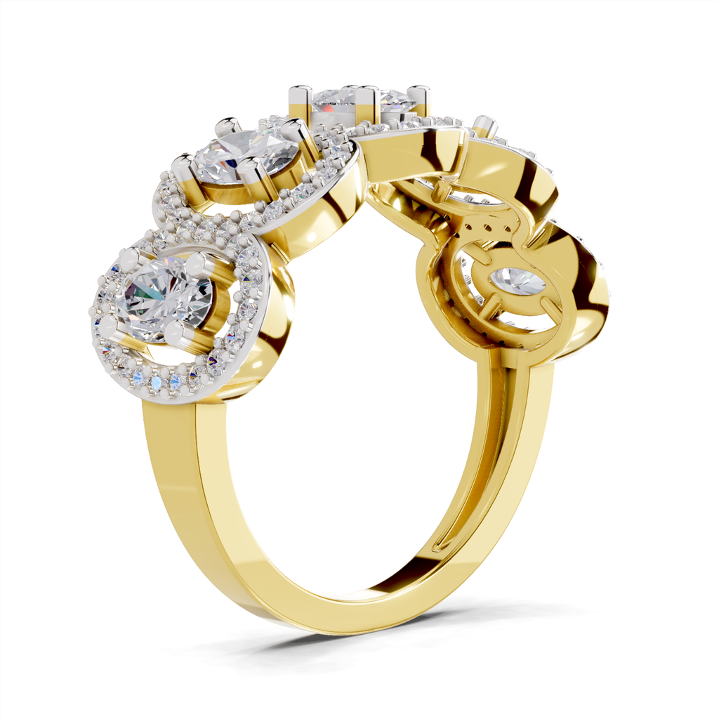 2.16 Carat Eternal Ovals Promise Engagement Ring