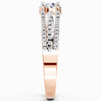 1.15 Carat Round Split Shank Ring