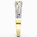 1.15 Carat Round Split Shank Ring