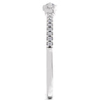 Sparkles 0.16 Ct Infinity Diamond Engagement Ring in 14K Gold