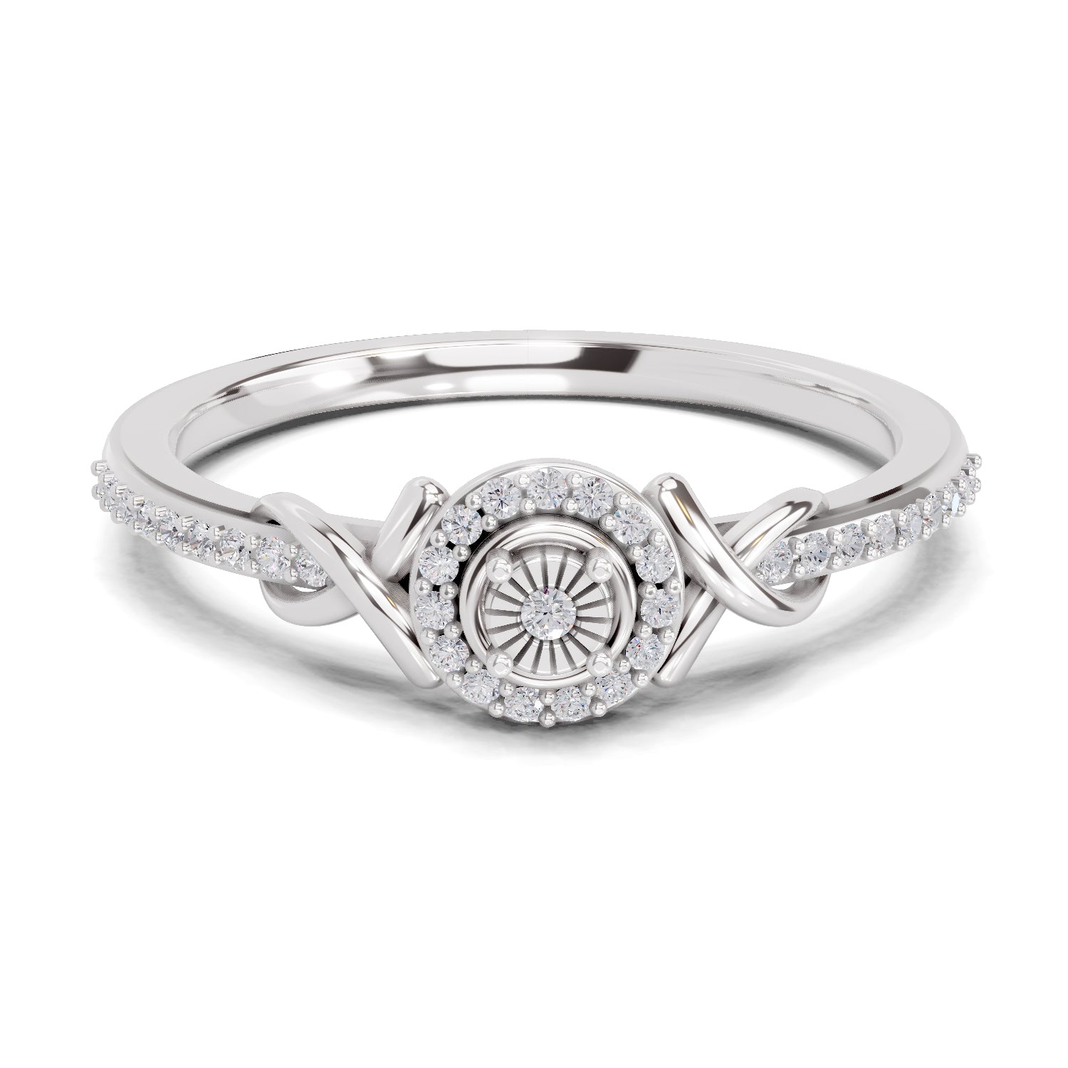 0.18 Carat Infinity Promise Engagement Ring