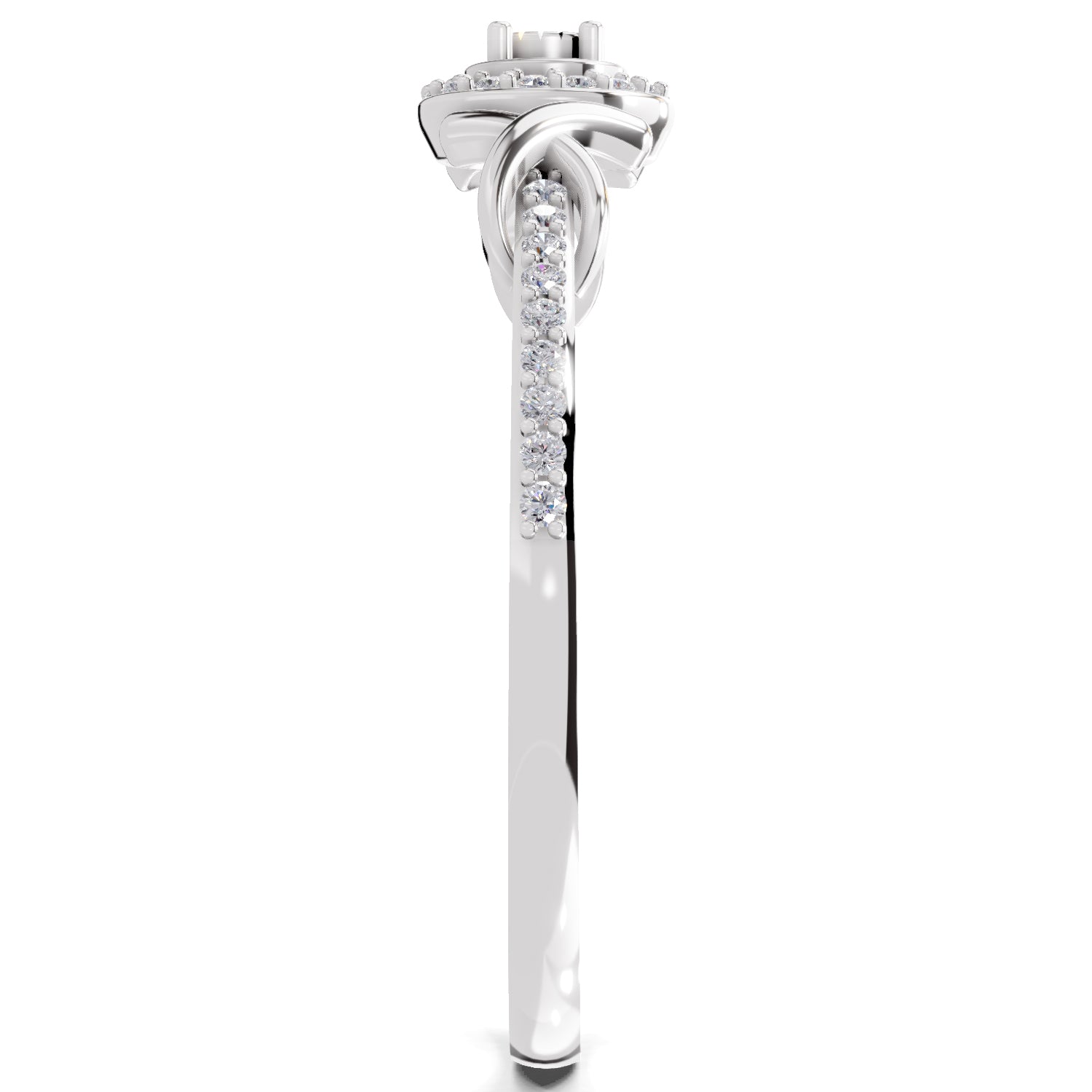 0.18 Carat Infinity Promise Engagement Ring