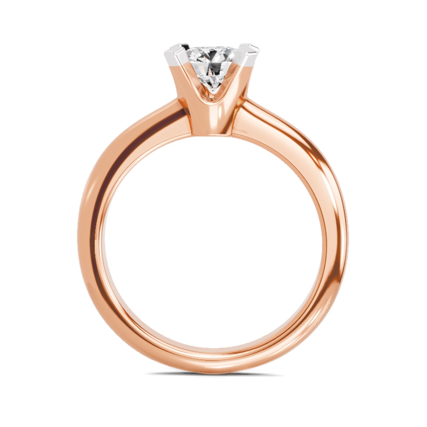 0.8 Carat Round Solitaire Ring FG VS Diamond