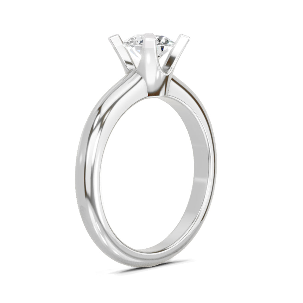 0.8 Carat Round Solitaire Ring FG VS Diamond