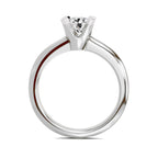 0.8 Carat Round Solitaire Ring FG VS Diamond