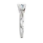 0.8 Carat Round Solitaire Ring FG VS Diamond