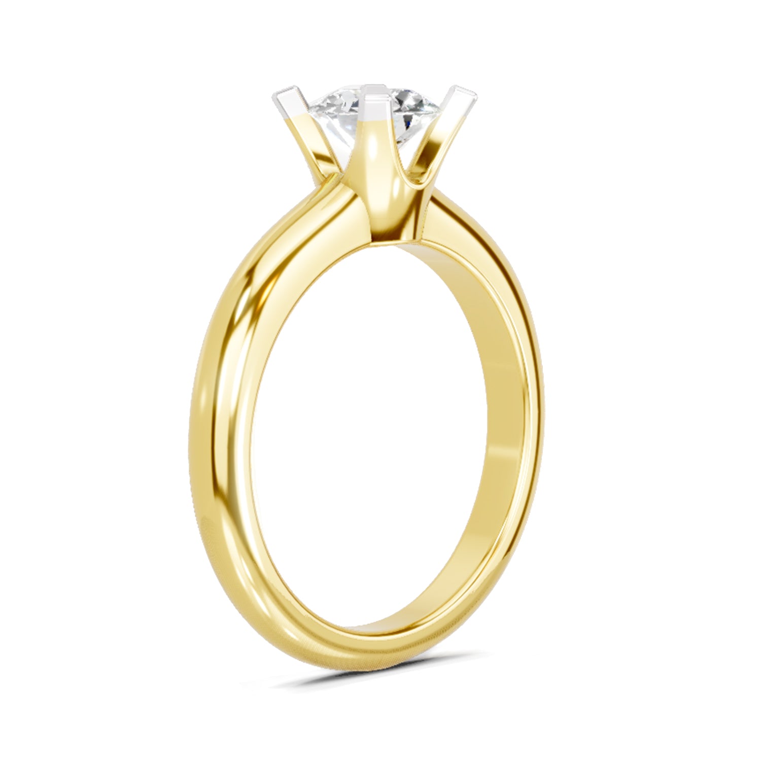 0.8 Carat Round Solitaire Ring FG VS Diamond