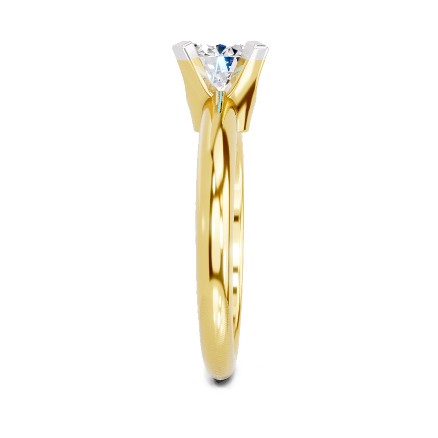 0.8 Carat Round Solitaire Ring FG VS Diamond