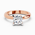 Lab Grown Diamond 1.01 Carat Engagement Ring 14KY