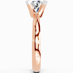 1 Carat 4 Prong Solitaire Diamond Ring