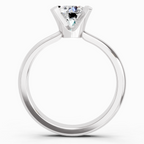 1 Carat 4 Prong Solitaire Diamond Ring