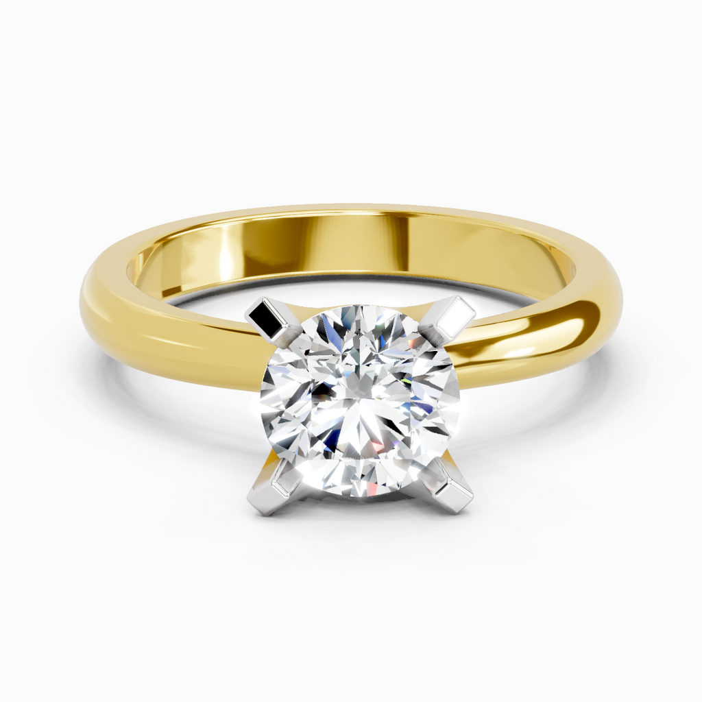 1 Carat 4 Prong Solitaire Diamond Ring