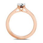 0.7 Carat Round Solitaire Ring FG VS Diamond