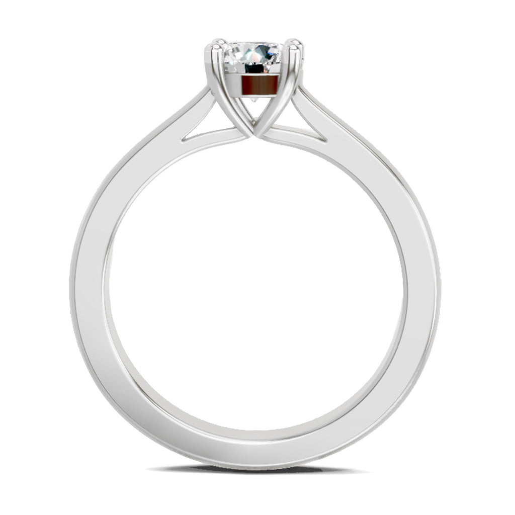 0.7 Carat Round Solitaire Ring FG VS Diamond