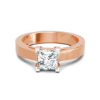0.7 Carat Round Solitaire Ring FG VS Diamond
