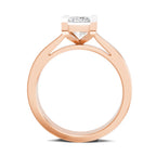 0.85 Carat Princess Cut Solitaire Ring FG VS Diamond