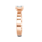 0.85 Carat Princess Cut Solitaire Ring FG VS Diamond