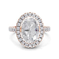0.85 Carat Princess Cut Solitaire Ring FG VS Diamond