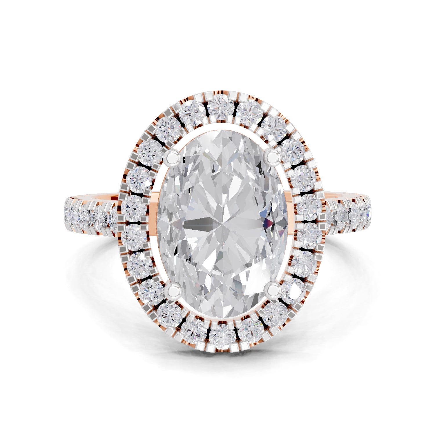 0.85 Carat Princess Cut Solitaire Ring FG VS Diamond
