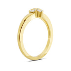 0.08 Carat Round Cluster Ring FG VS Diamond