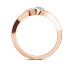 0.11 Carat Round Cluster Ring FG VS Diamond