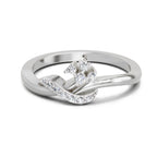 0.11 Carat Round Cluster Ring FG VS Diamond