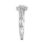 Sparkles 0.17 Ct Round Solitaire Diamond Ring in 14K Gold
