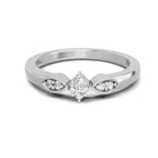 0.11 Ct Round Cluster Ring FG VS Diamond