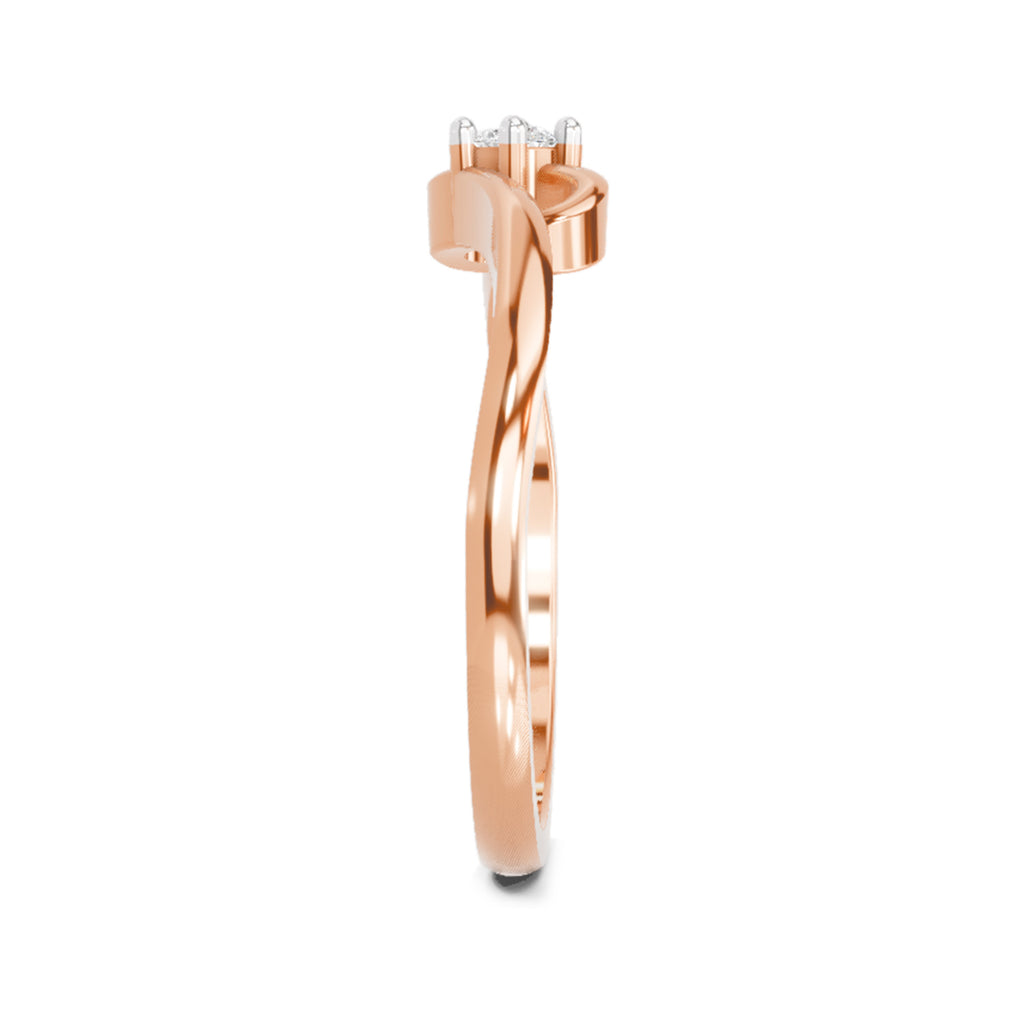0.07 Carat Round Solitaire Ring