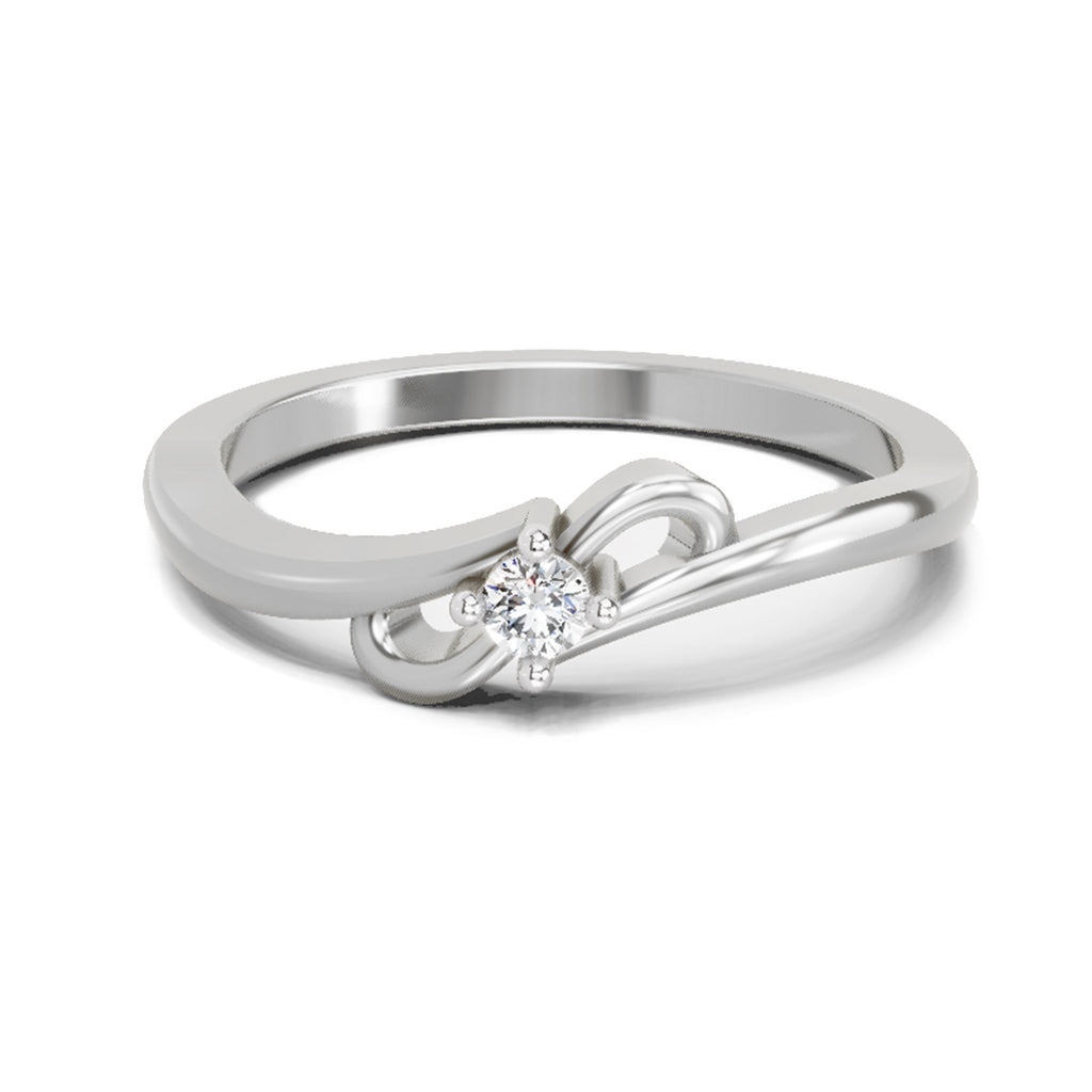 0.07 Carat Round Solitaire Ring