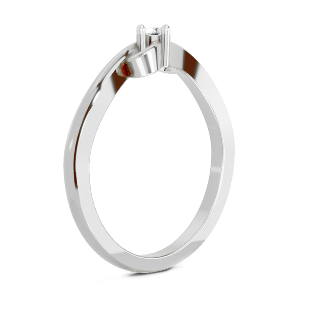 0.07 Carat Round Solitaire Ring