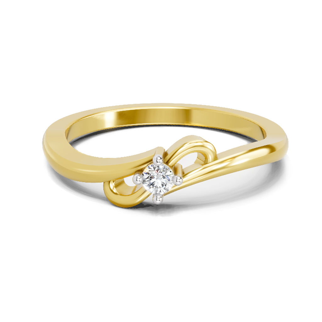 0.07 Carat Round Solitaire Ring