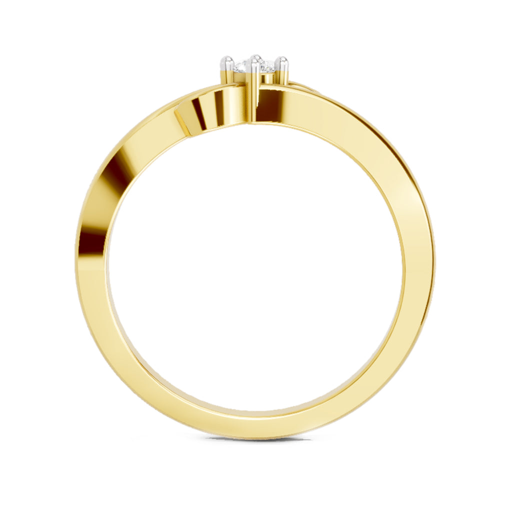 0.07 Carat Round Solitaire Ring