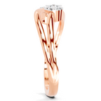 0.07 Carat Twin Bloom Promise Engagement Ring