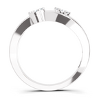 0.07 Carat Twin Bloom Promise Engagement Ring