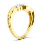 0.07 Carat Twin Bloom Promise Engagement Ring