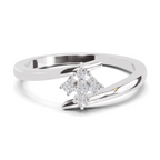 0.07 Carat Celeste Petal Promise Engagement Ring