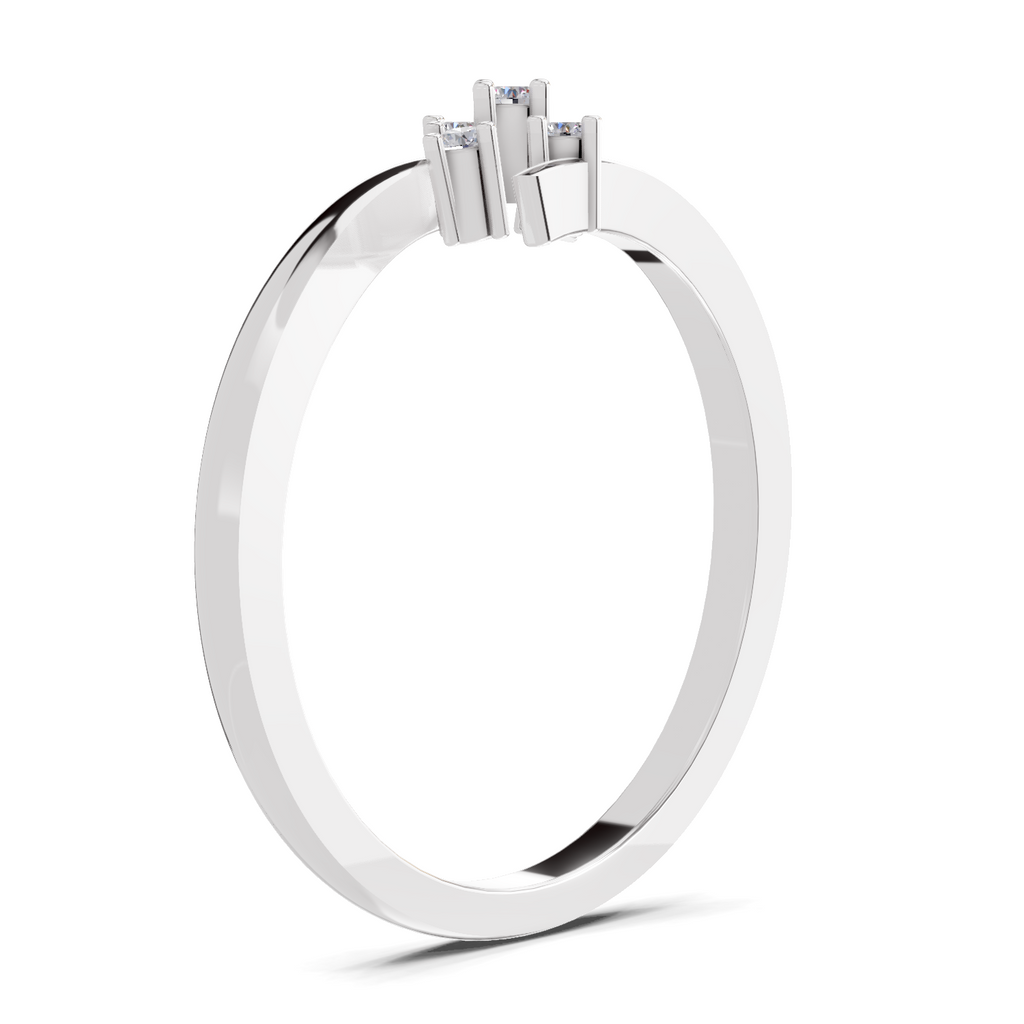 0.07 Carat Celeste Petal Promise Engagement Ring