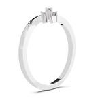 0.07 Carat Celeste Petal Promise Engagement Ring